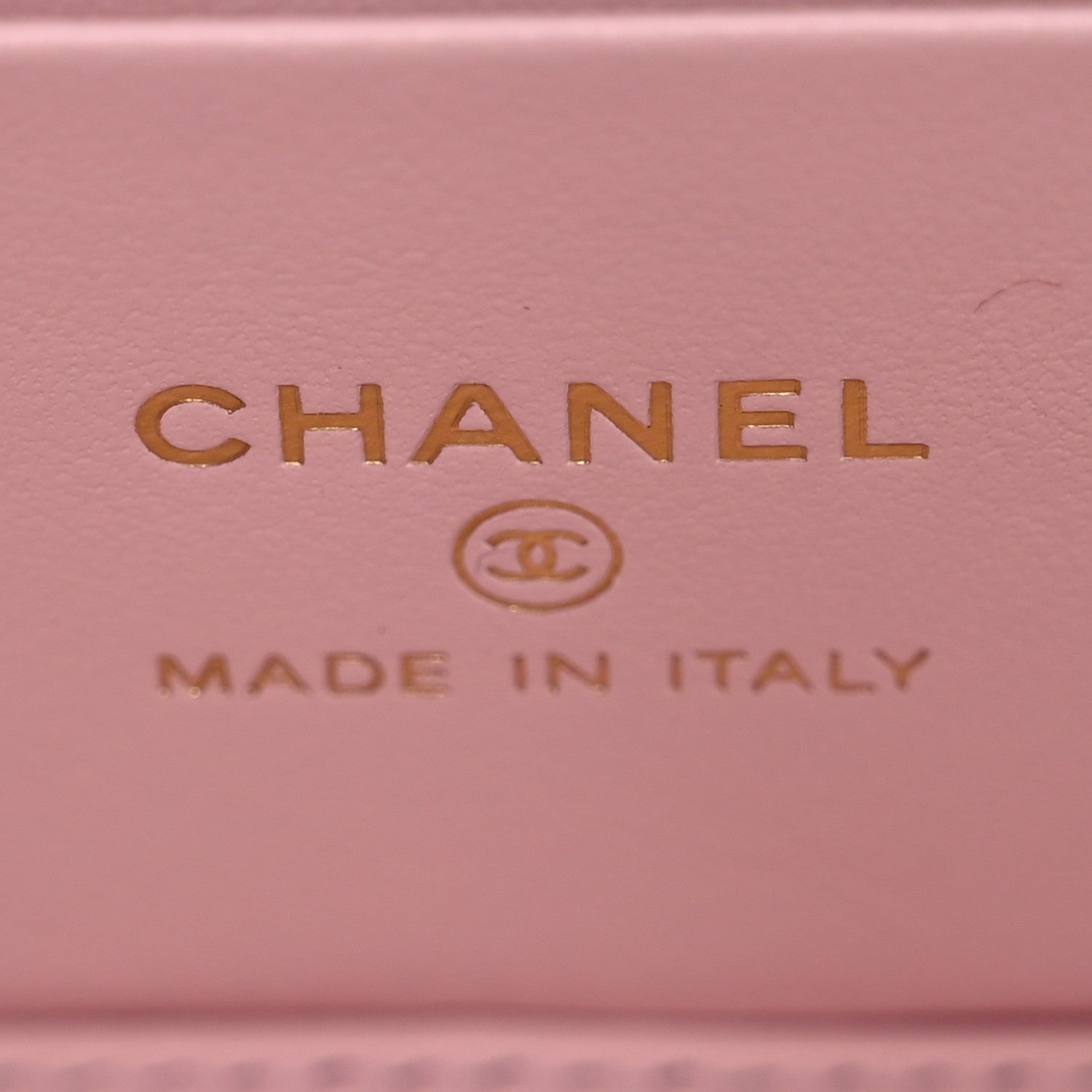 Chanel Caviar Quilted Small Vanity Case With Chain Light Pink 6 of 13