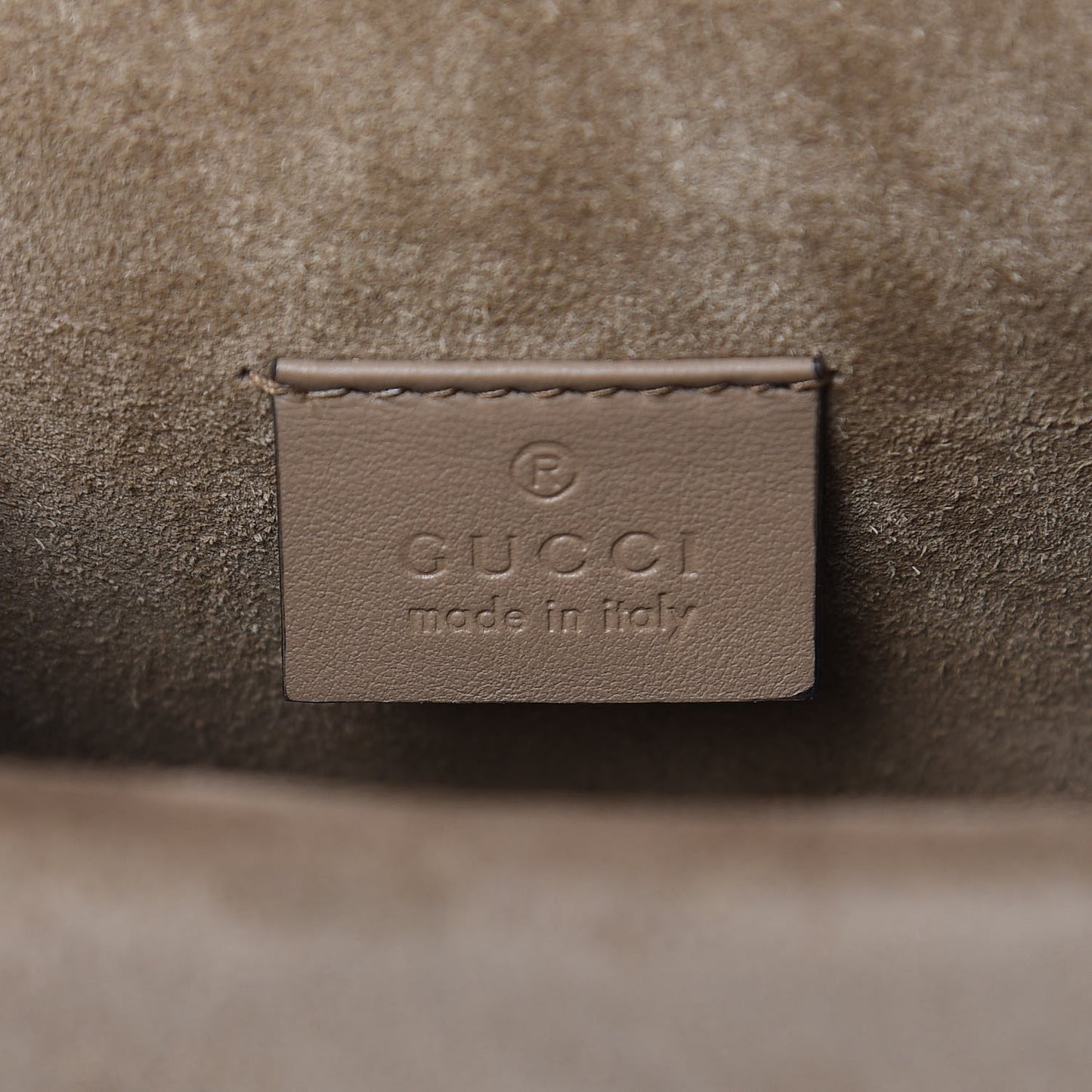 GG Supreme Monogram Mini Dionysus Shoulder Bag Taupe