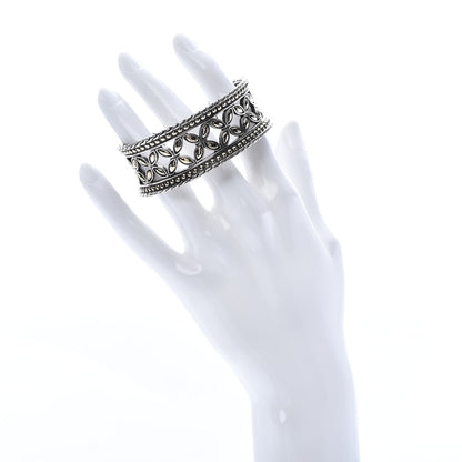 John Hardy Sterling Silver 18K Yellow Gold Kawung Cuff Bracelet 2 of 7