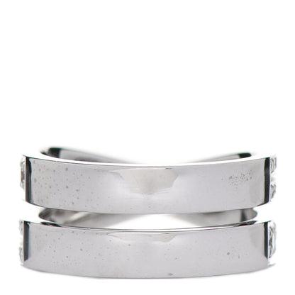 Cartier 18K White Gold Diamond Etincelle de Cartier Ring 52 6 3 of 5