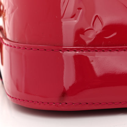 Louis Vuitton Vernis Alma MM Pomme D'Amour 11 of 12