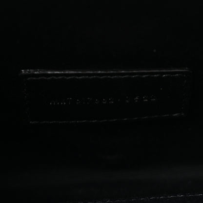 Saint Laurent Grain De Poudre Matelasse Chevron Monogram Envelope Clutch Crema Soft 7 of 13