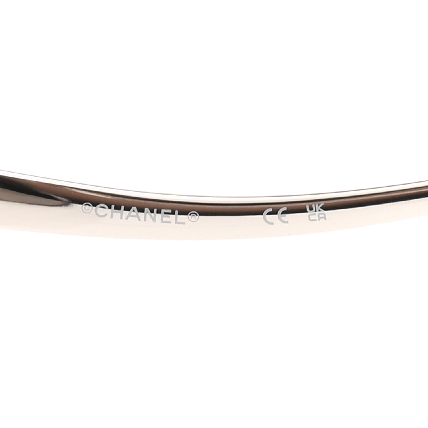 Chanel Mirrored Pilot Sunglasses 71790 Silver 5 of 8
