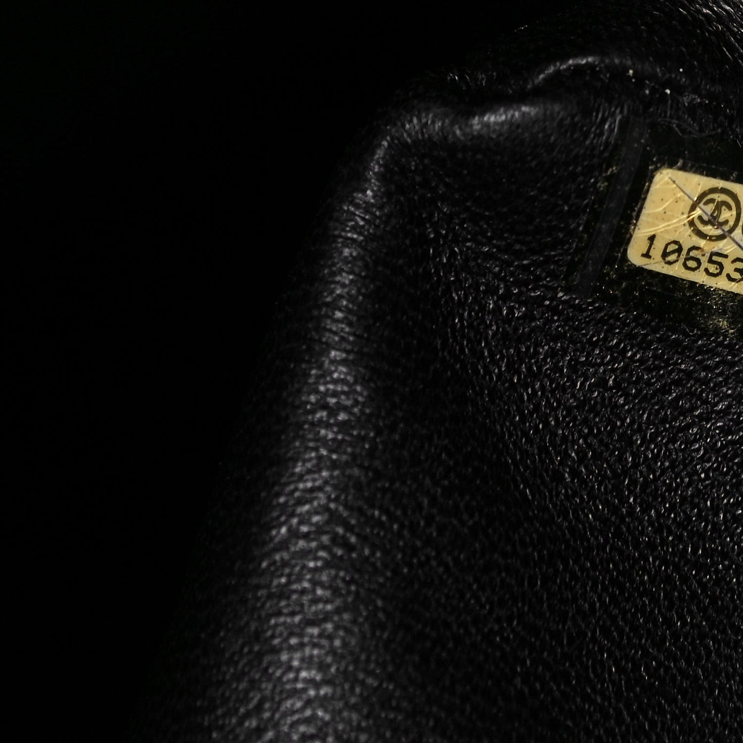 Caviar Quilted Medallion Tote Black