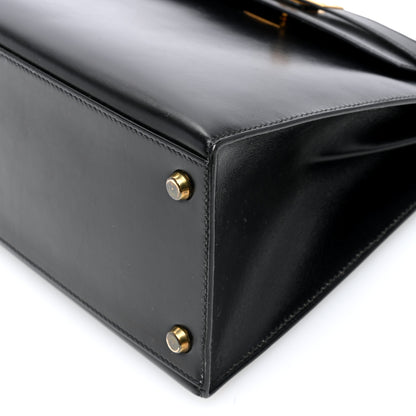 Hermes Box Kelly Sellier 28 Black 10 of 10