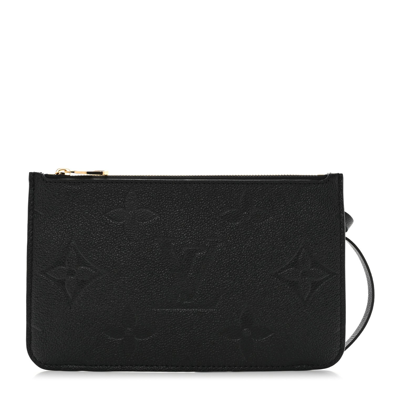 Louis Vuitton Empreinte Monogram Giant Neverfull MM Pochette Black 1 of 6