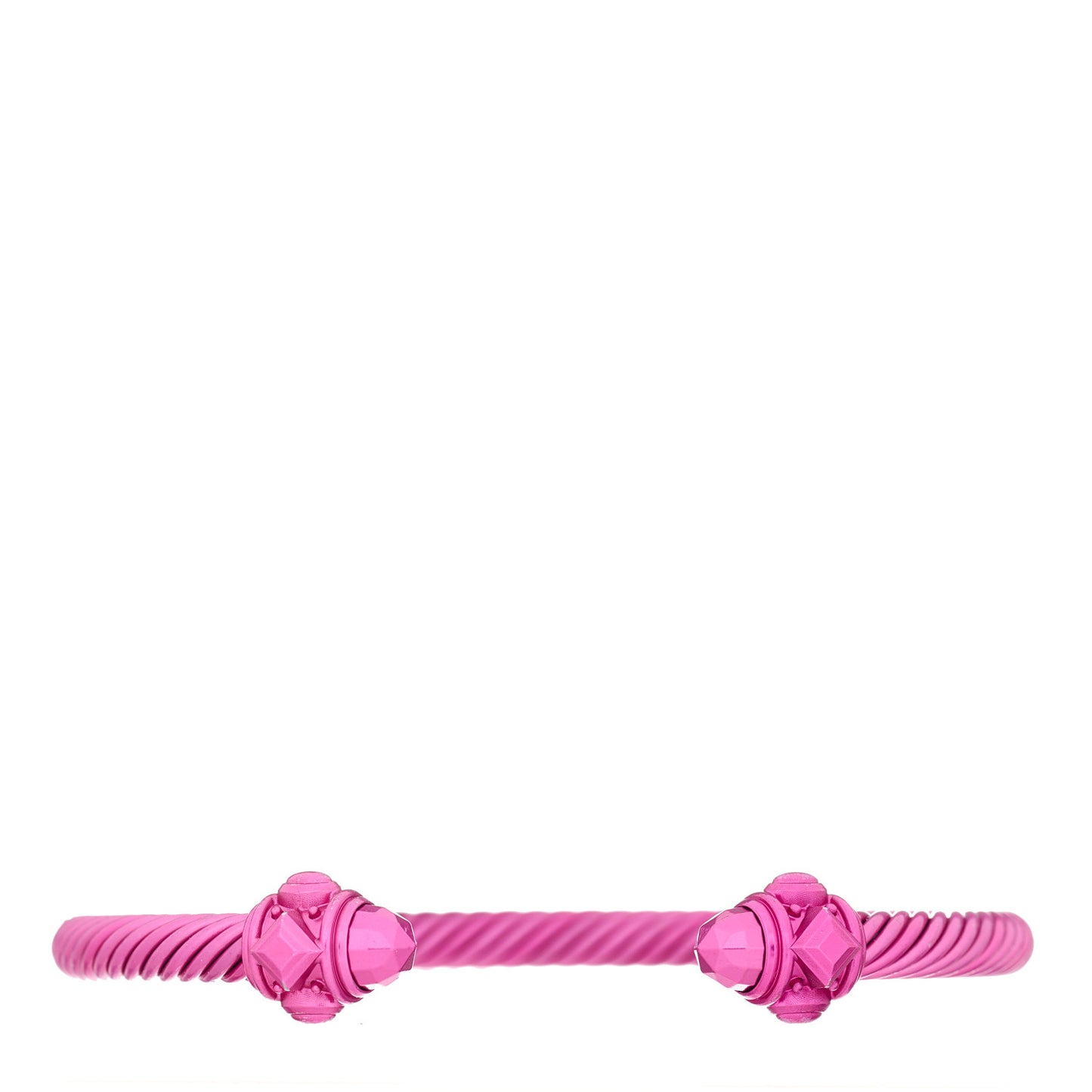 Aluminum 5mm Renaissance Bracelet Hot Pink