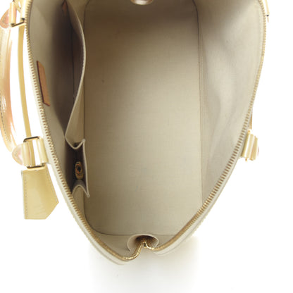 Louis Vuitton Vernis Alma MM Blanc Corail 5 of 24