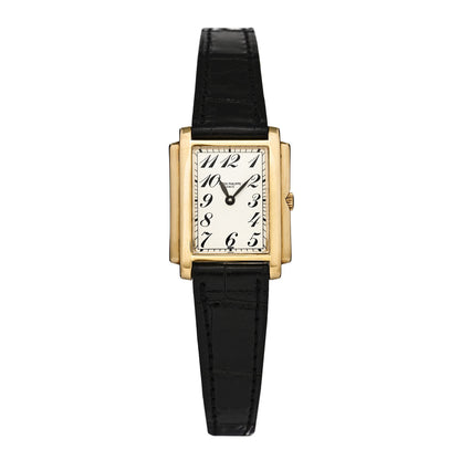 Patek Philippe 18K Yellow Gold Alligator 22mm Gondolo Quartz Watch 4824 1 of 5