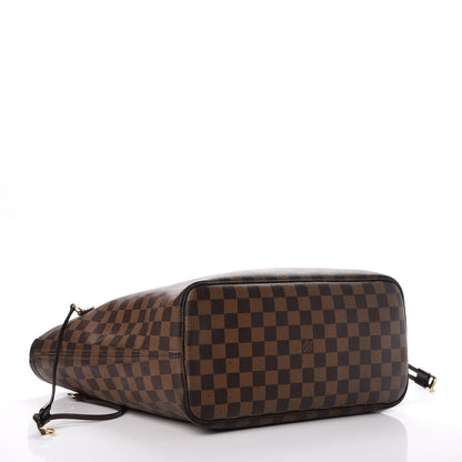 Louis Vuitton Damier Ebene Neverfull MM 4 of 29