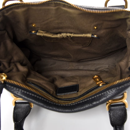 Chloe Calfskin Medium Marcie Satchel Black 5 of 8
