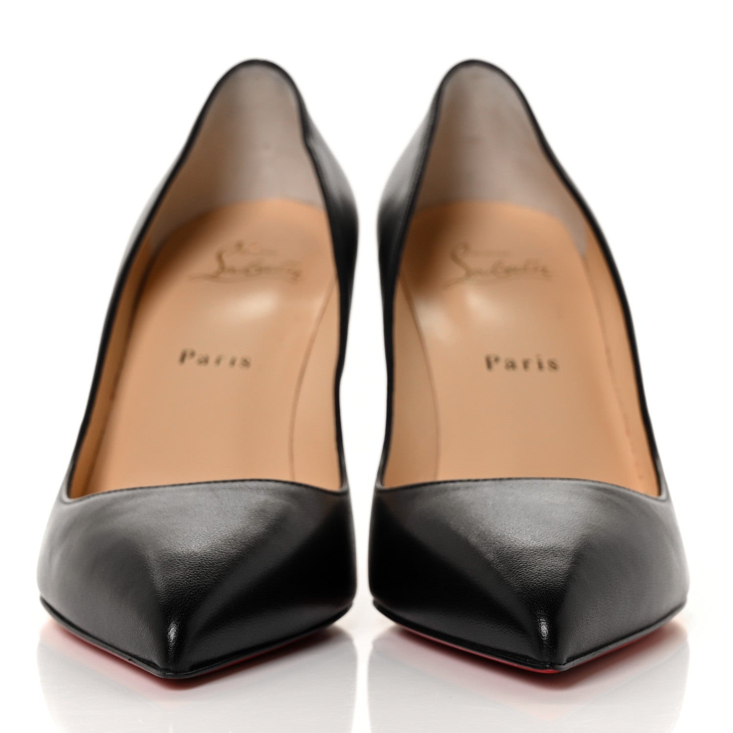 Christian Louboutin Shiny Nappa Pigalle Follies 85 Pumps 38.5 Black 2 of 7
