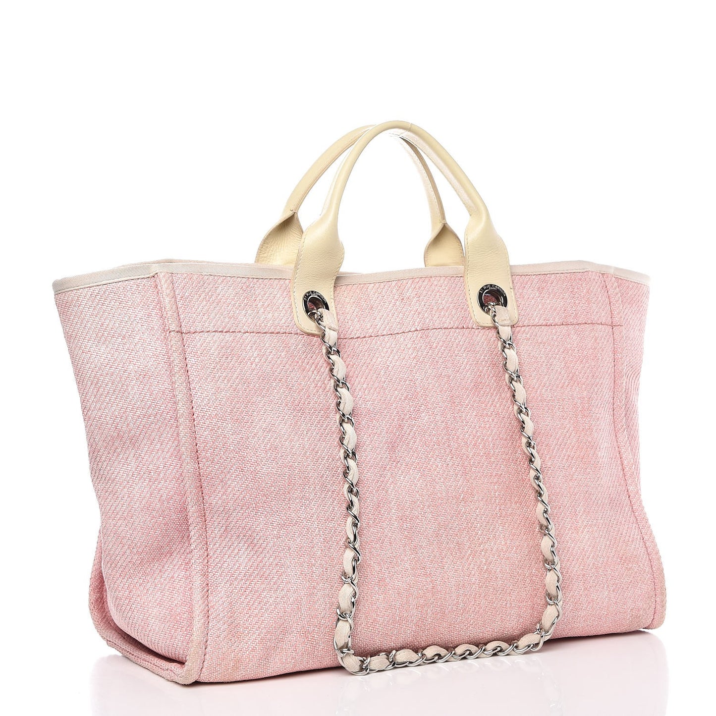 Canvas Large Deauville Tote Pink