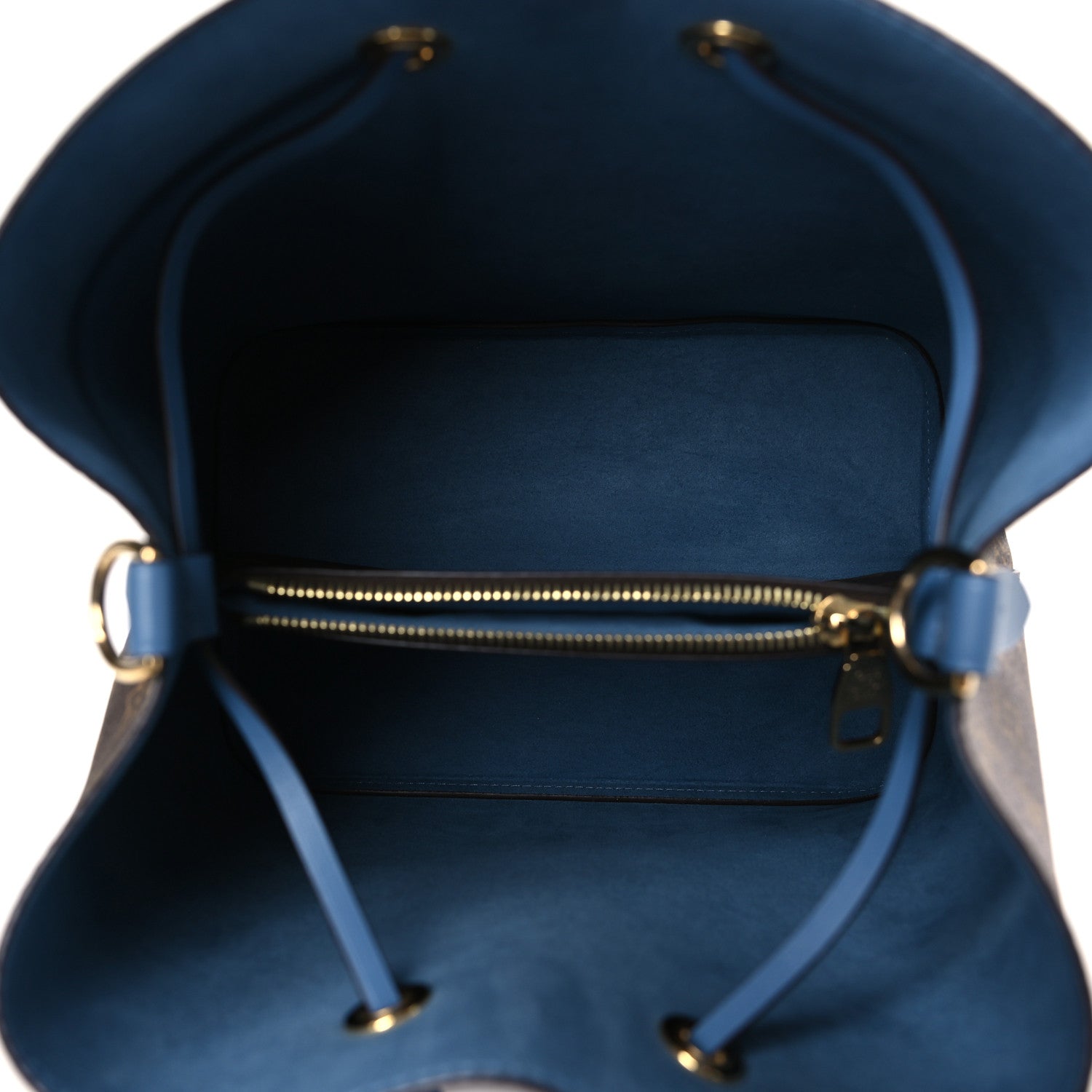 Louis Vuitton Monogram Neonoe MM Blue Jean 5 of 8