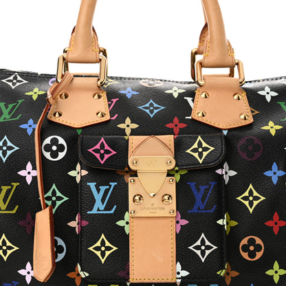 Louis Vuitton Monogram Multicolor Speedy 30 Black 7 of 11