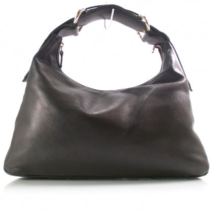 Gucci Leather Medium Horsebit Chain Hobo 1 of 11