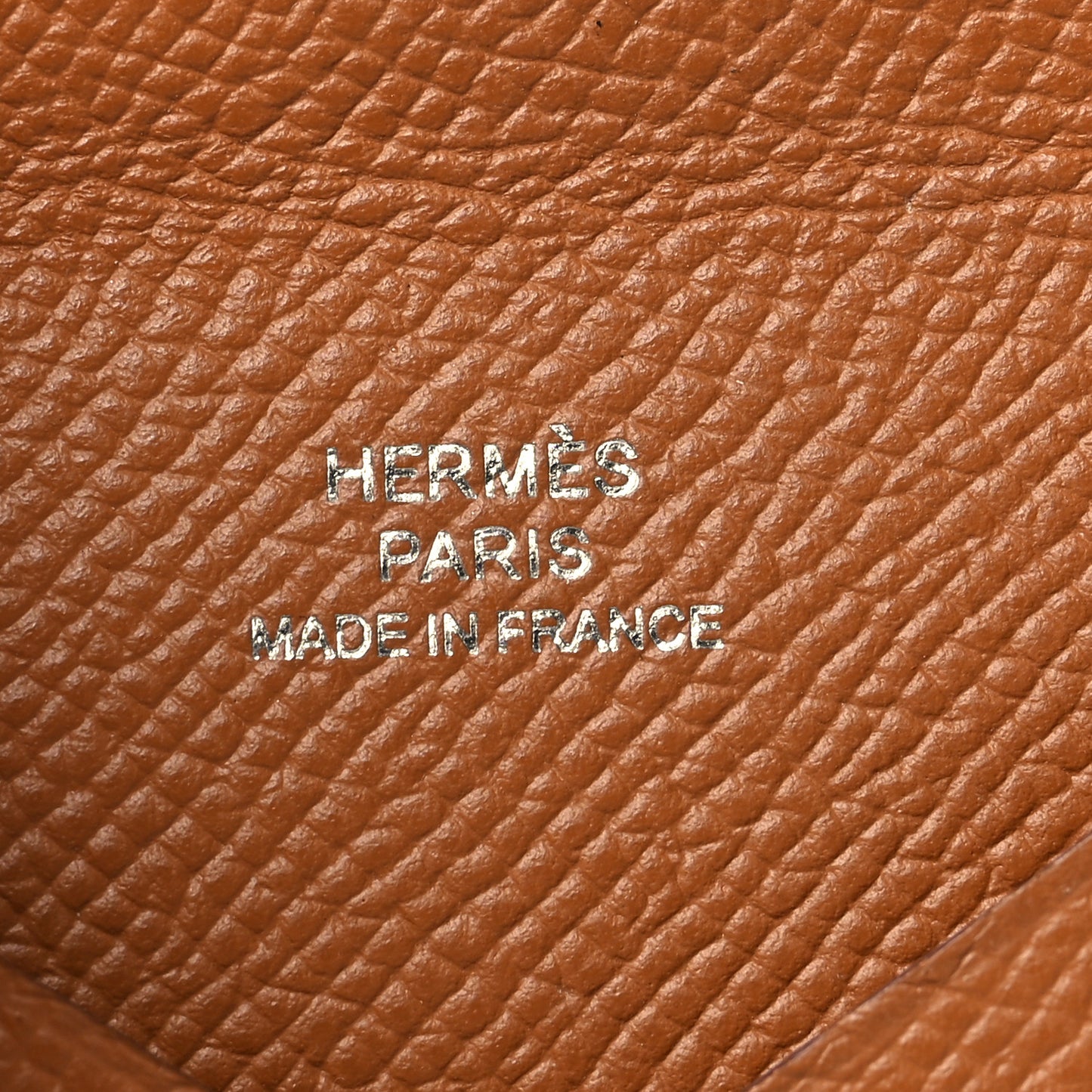 Epsom Calvi Card Case Gold