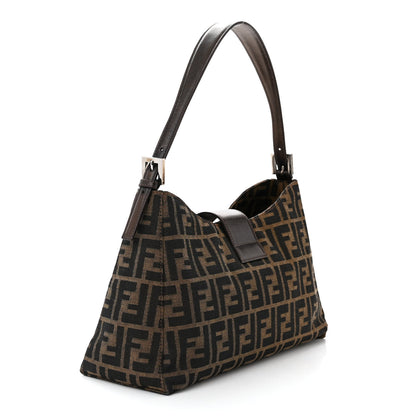 Fendi Zucca Shoulder Bag Tobacco 3 of 10