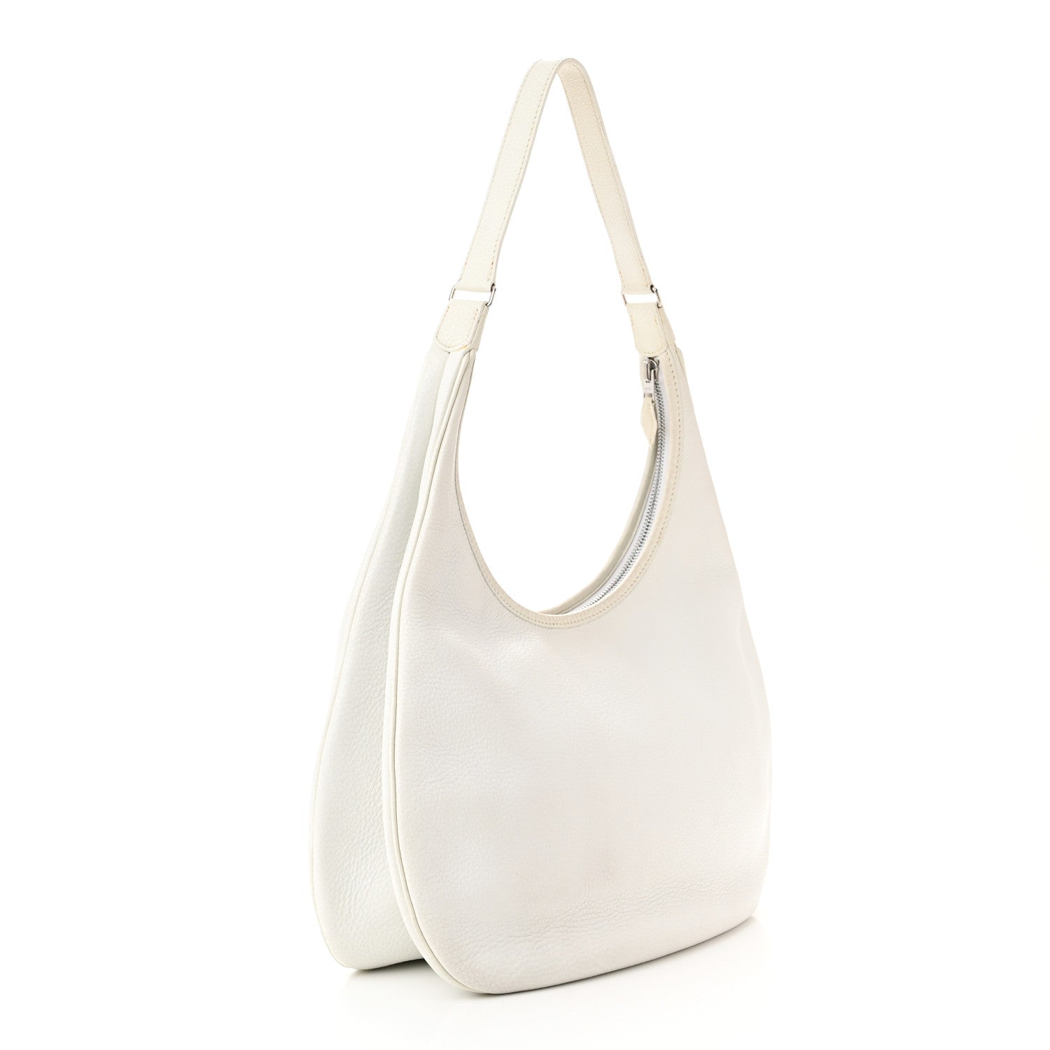 Hermes Taurillon Clemence Gao White 3 of 14