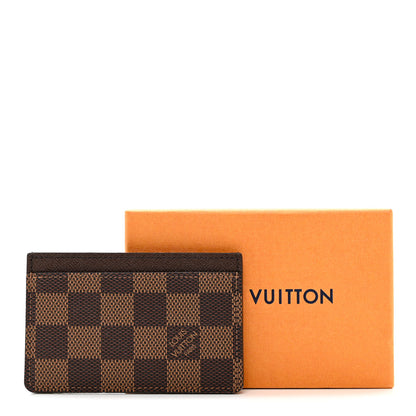 Louis Vuitton Damier Ebene Card Holder 6 of 6