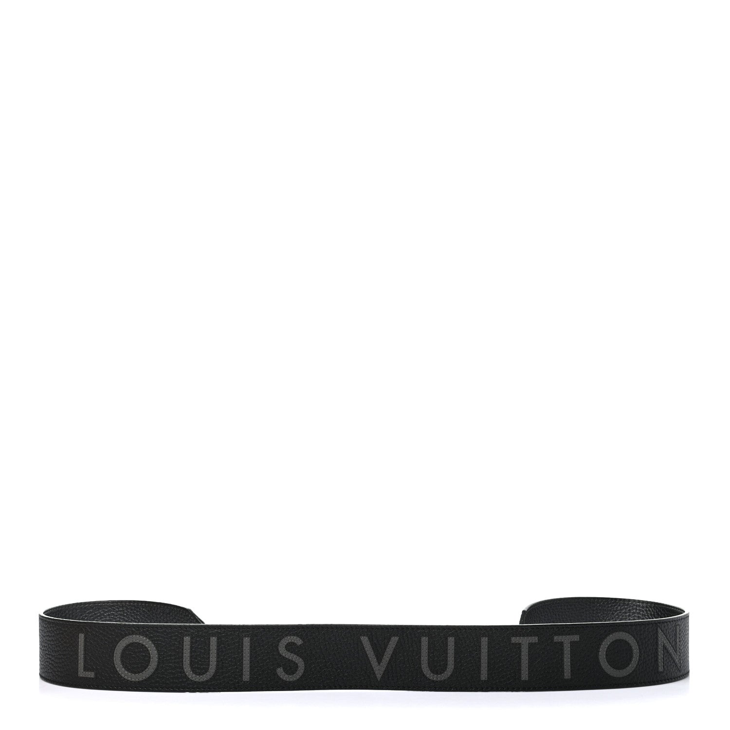 Louis Vuitton Taurillon Bandouliere Shoulder Strap Black 3 of 5