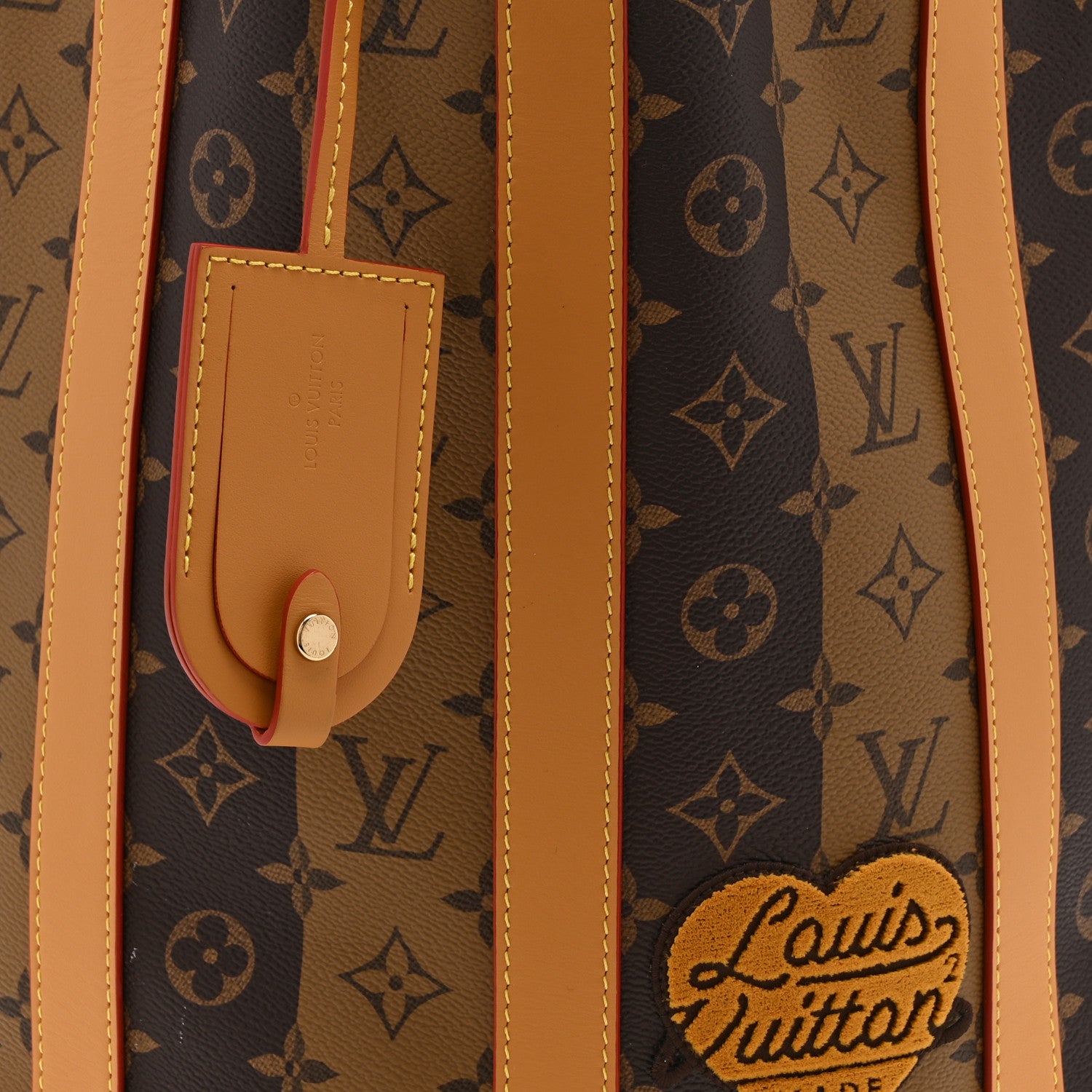 Louis Vuitton X NIGO Reverse Monogram Stripes Randonee Messenger 7 of 9