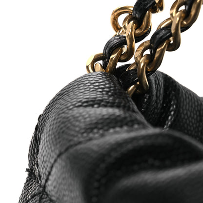 Chanel Shiny Caviar Quilted Mini Chanel 22 Black 12 of 12