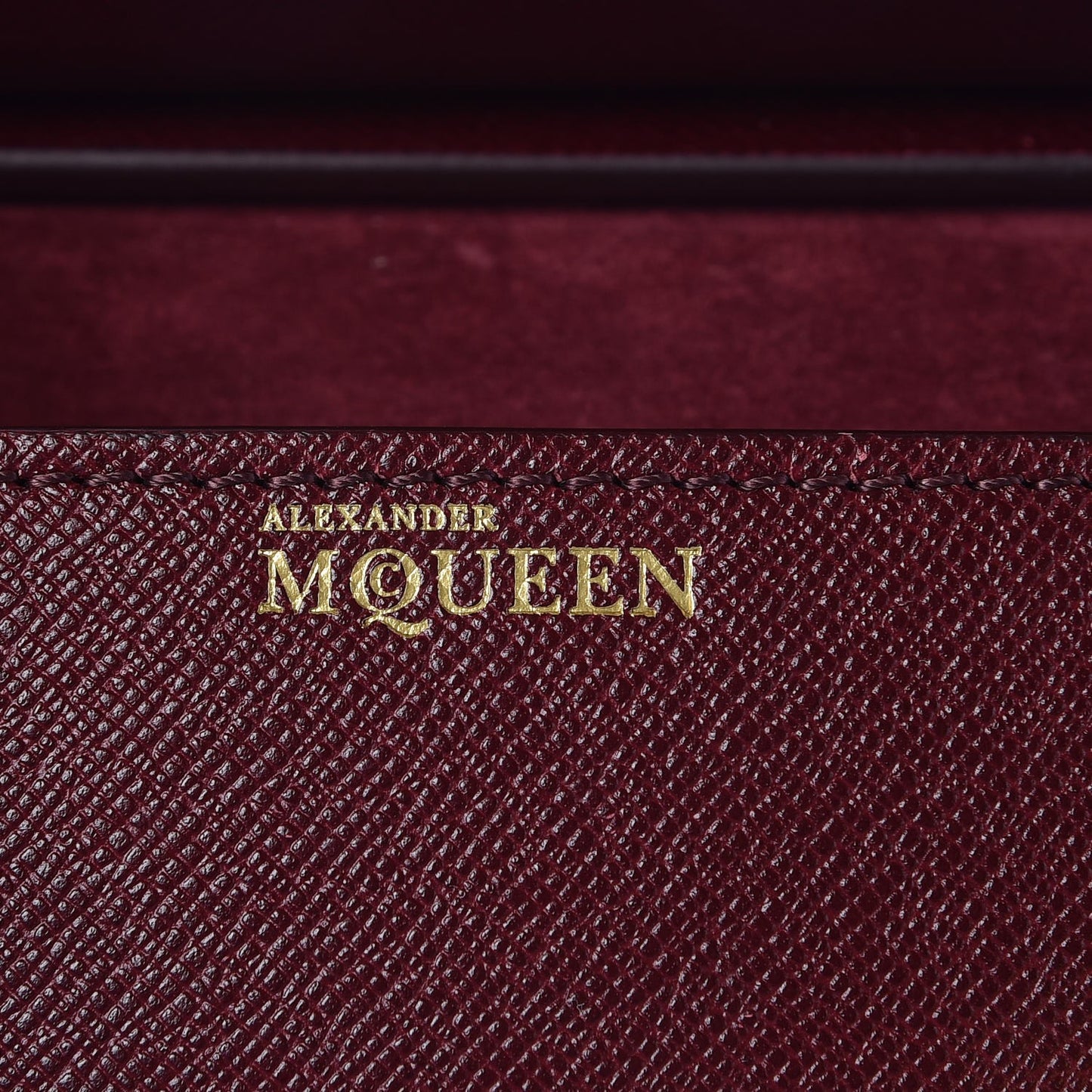 Calfskin Small Heroine Burgundy