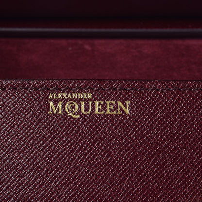 Alexander McQueen Calfskin Small Heroine Burgundy 6 of 17