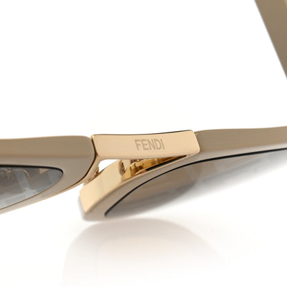 Fendi Acetate FF Aviator Sunglasses FF M0105/S Beige 7 of 7