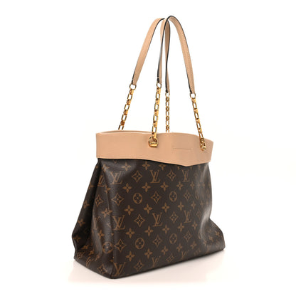Louis Vuitton Monogram Pallas Shopper Dune 3 of 9