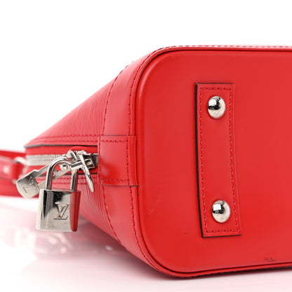 Louis Vuitton Epi Alma BB Coquelicot 9 of 13