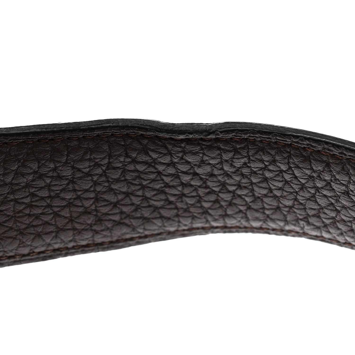 Hermes Box Togo Reversible 32mm H Belt Black Chocolate 11 of 12