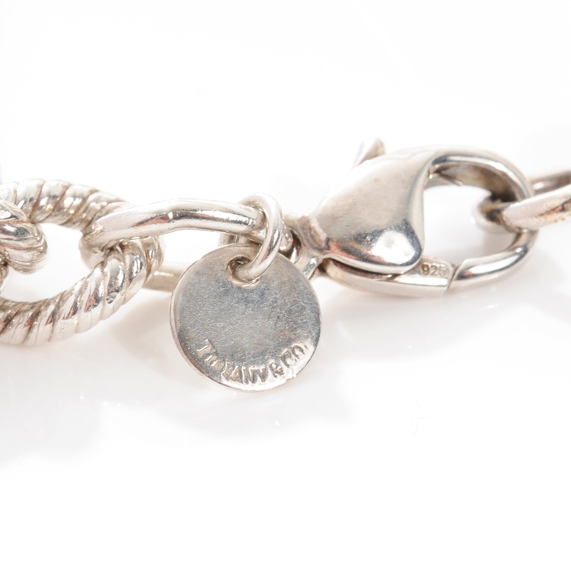 Tiffany Sterling Silver Watering Can Charm Bracelet 3 of 5