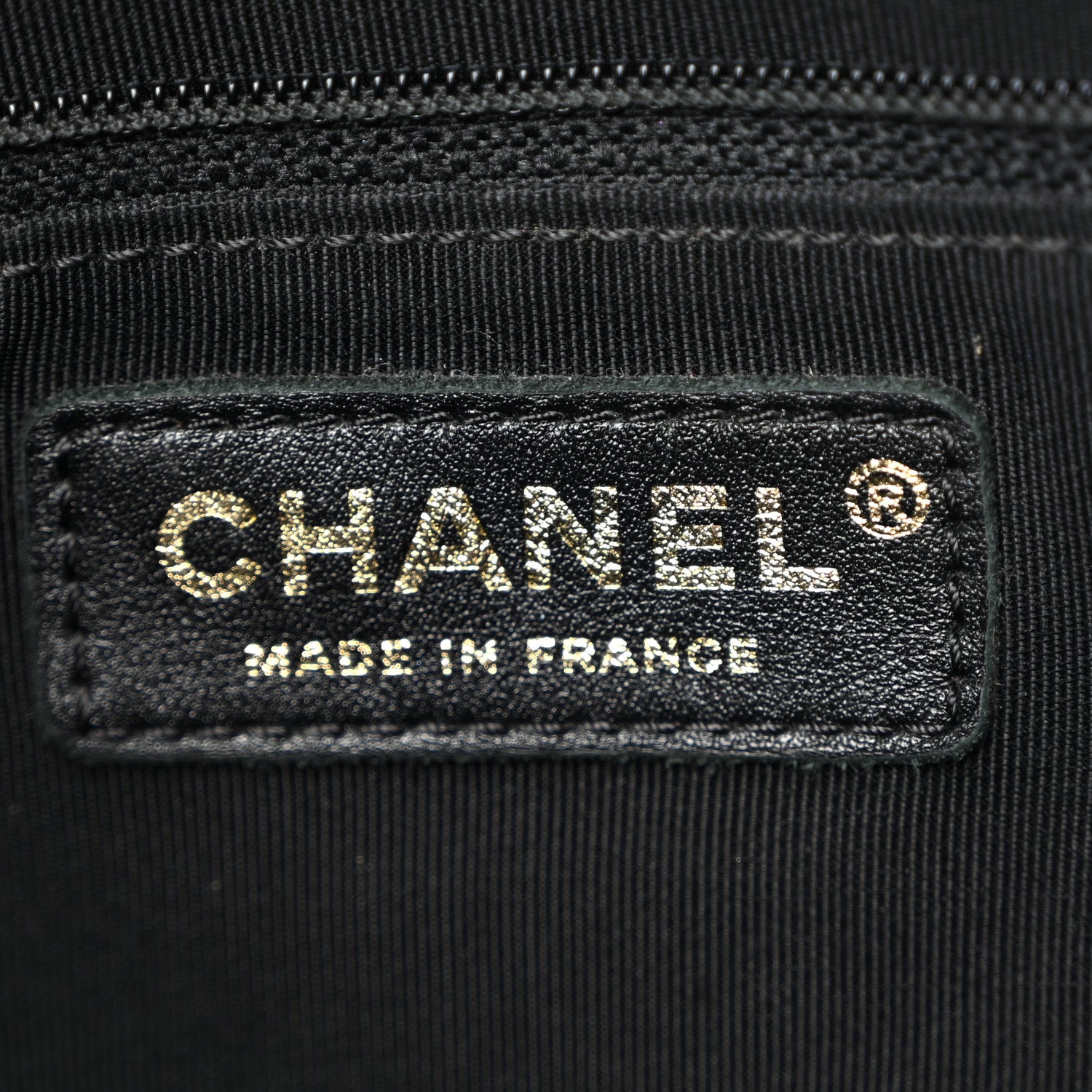 Chanel Lambskin Quilted Large Fluffy CC Shopping Tote Black 6 of 12