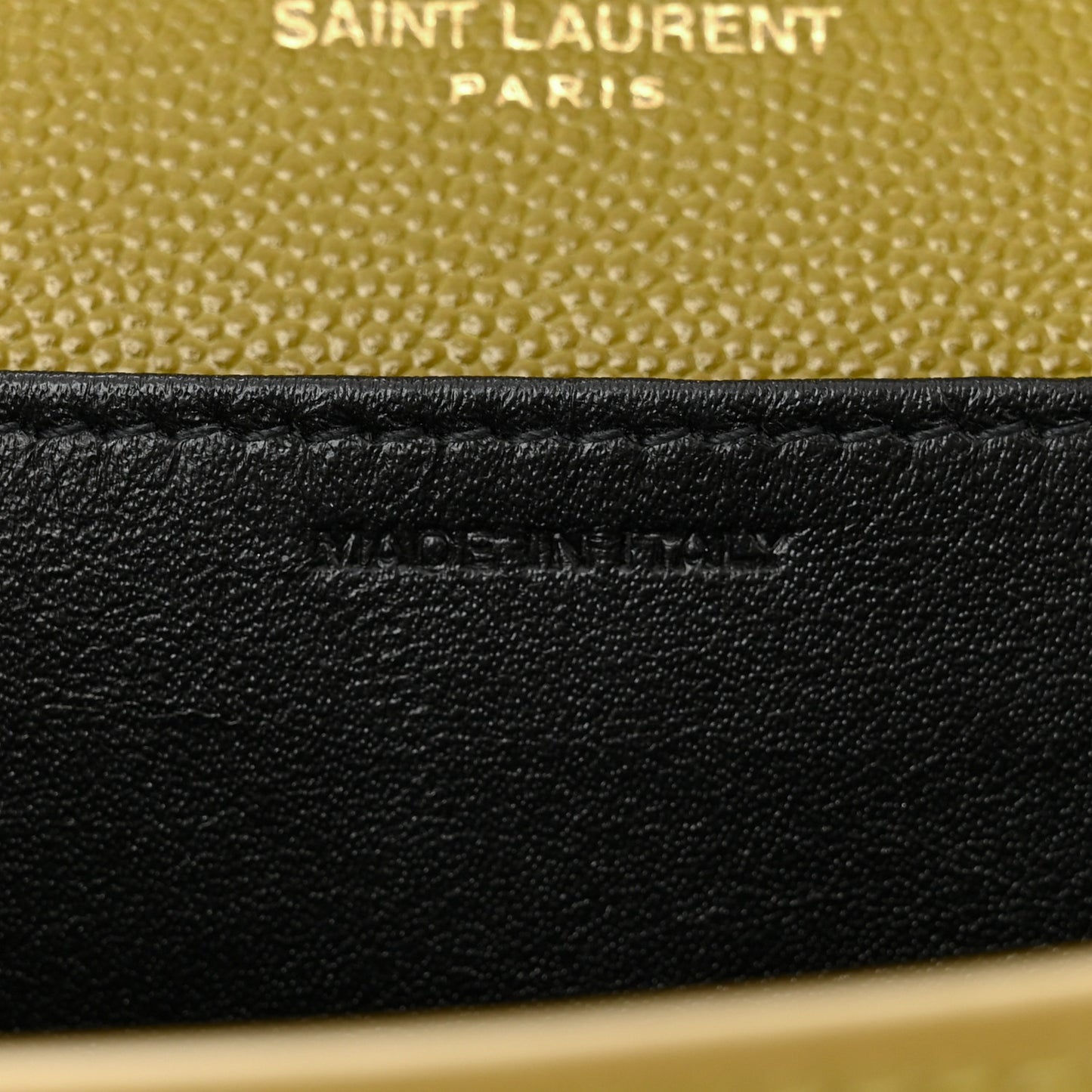 Grain De Poudre Monogram Uptown Chain Wallet Olive