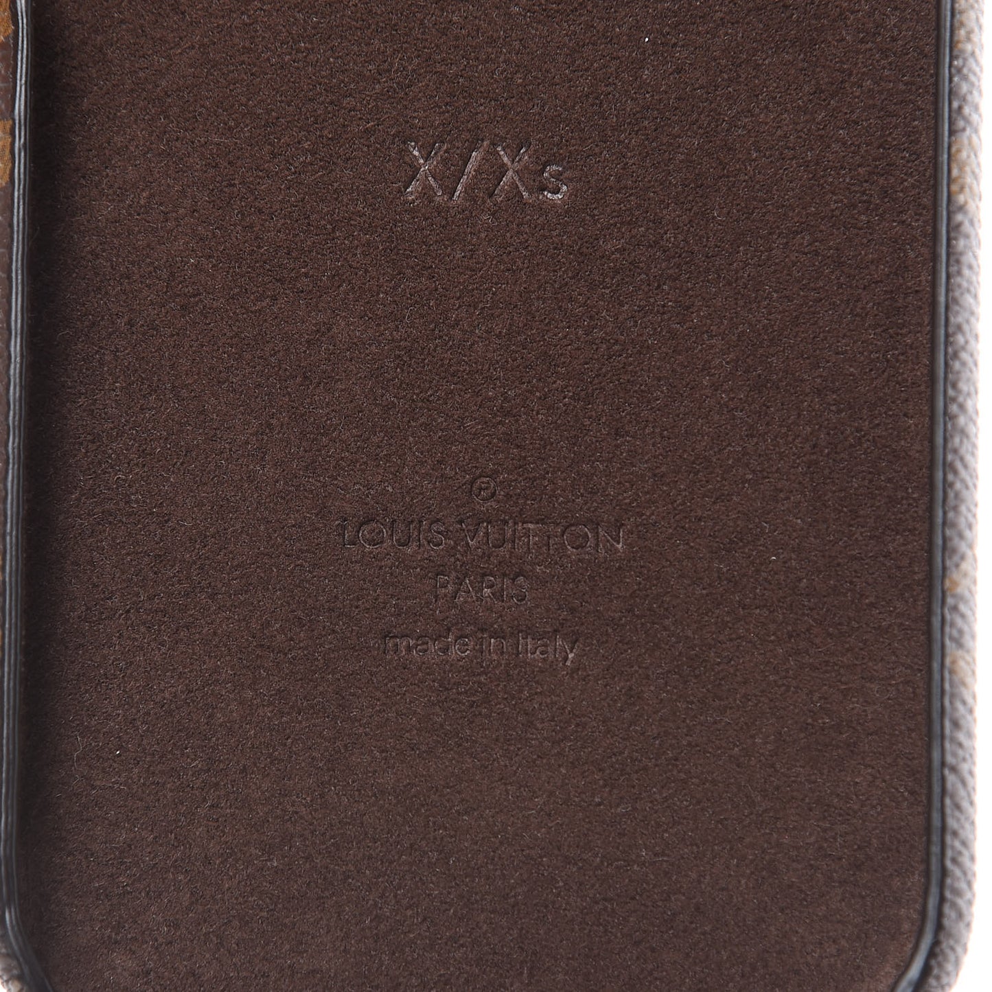 Monogram Charms iPhone X/XS Case