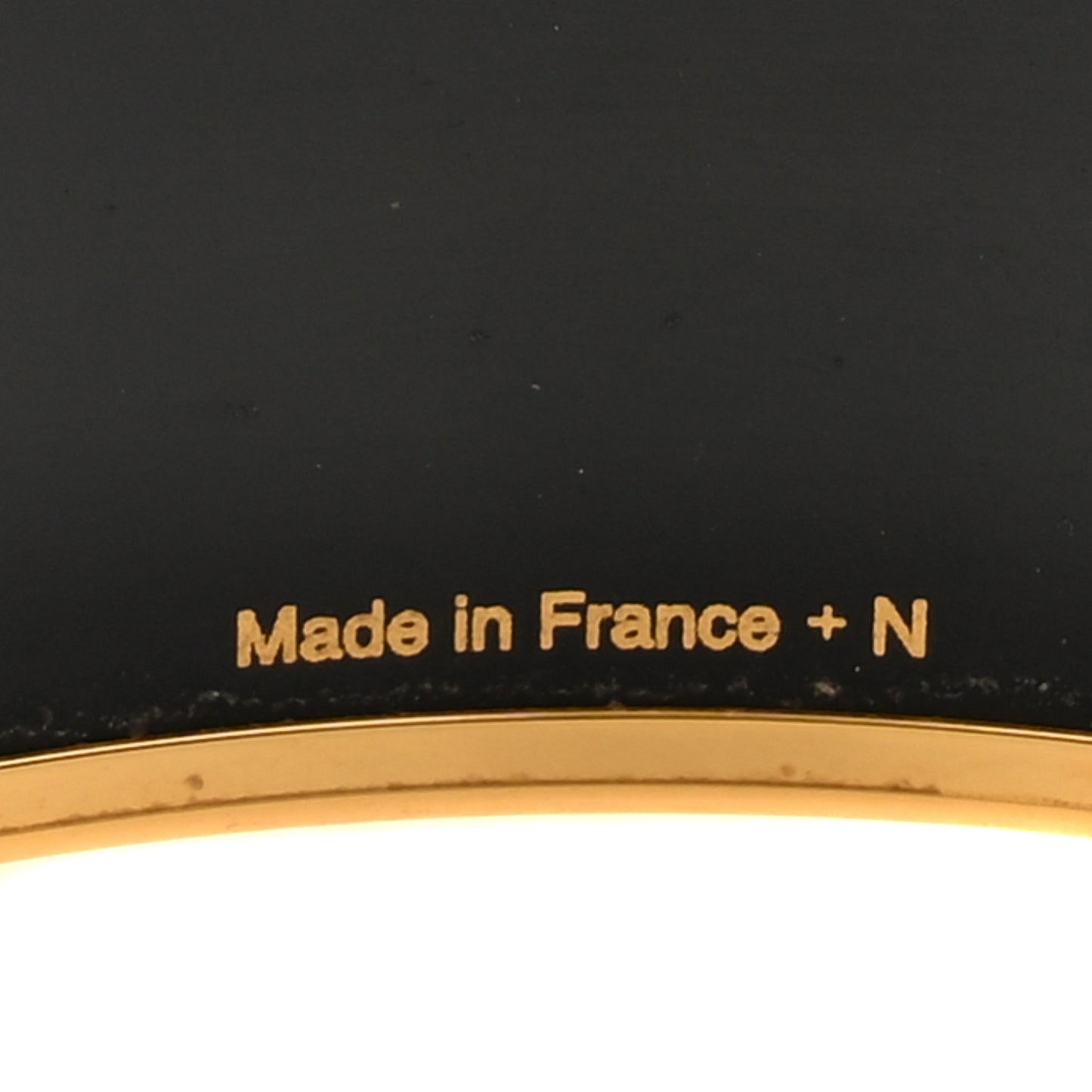 Enamel Printed Wide Grand Apparat Bracelet 70 Rouge
