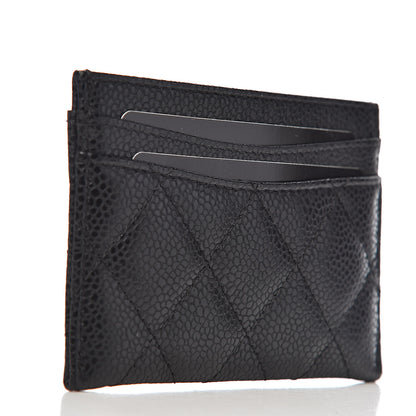 Chanel Caviar Quilted Card Holder Black 3 of 9