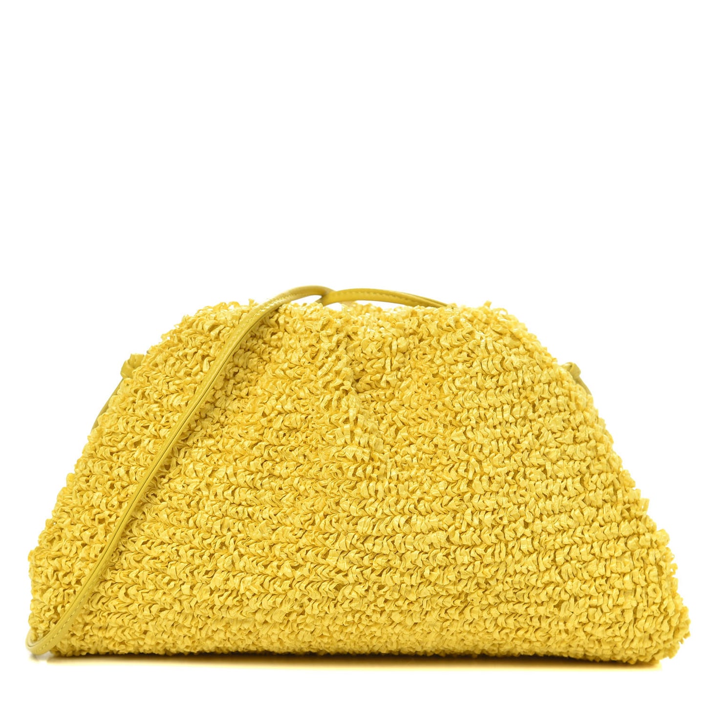 Boucle Curly Raffia The Mini Pouch Mirabelle