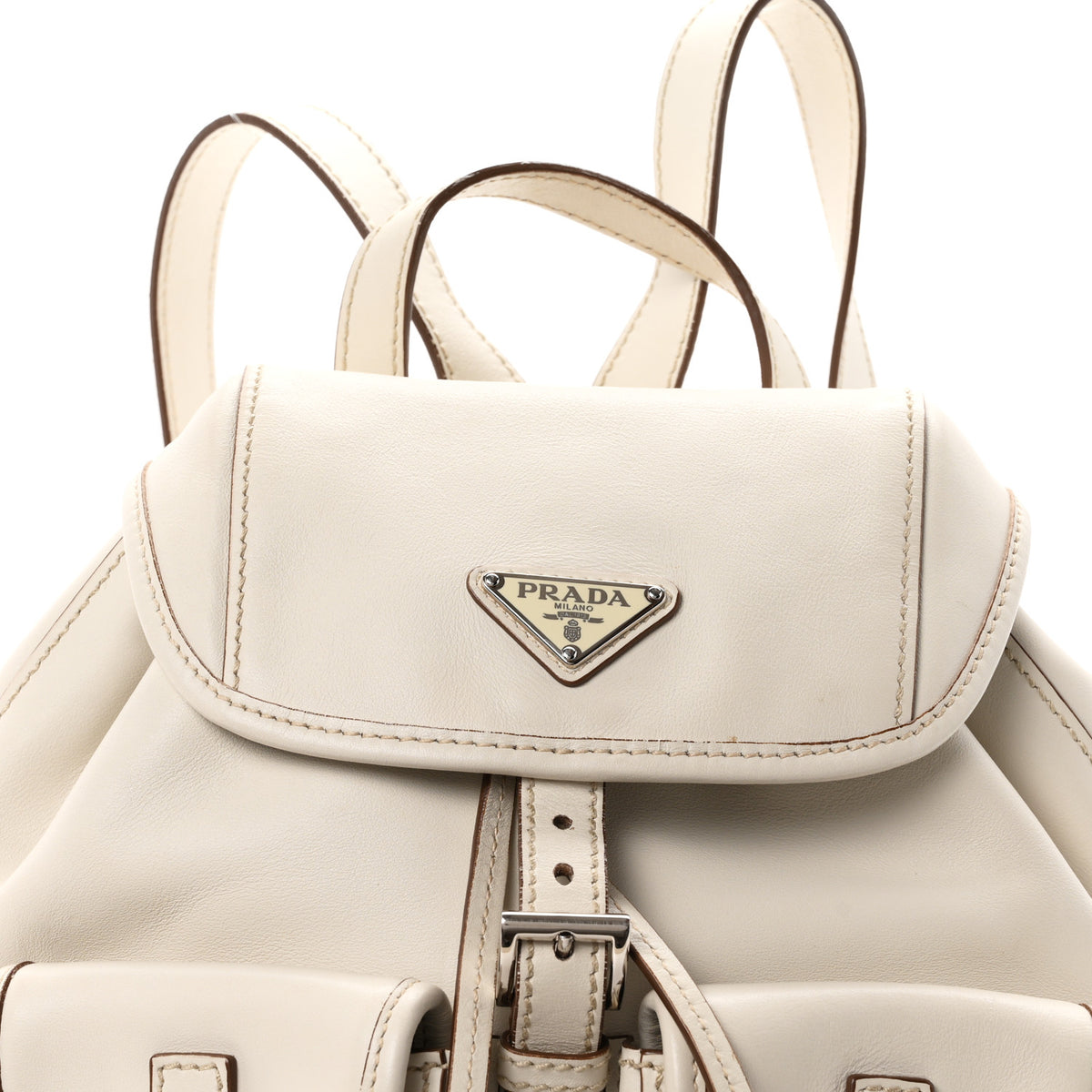 Prada City Calf Sport Backpack Talco 8 of 10