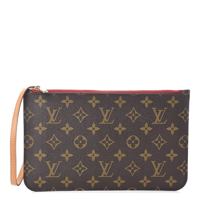 Louis Vuitton Monogram Neverfull MM GM Pochette Pivoine 1 of 6