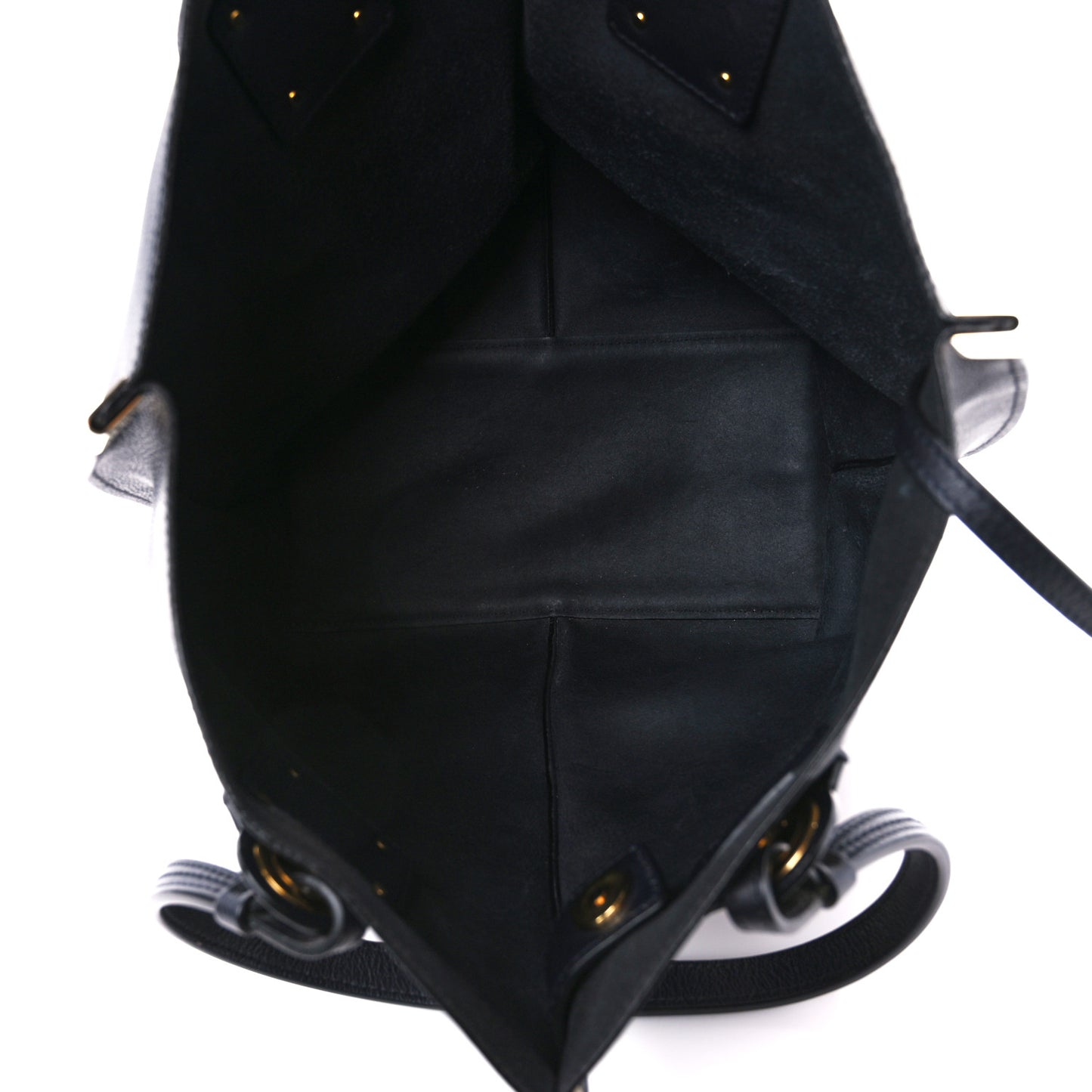 Smooth Calfskin Medium Vick Tote Full Blue