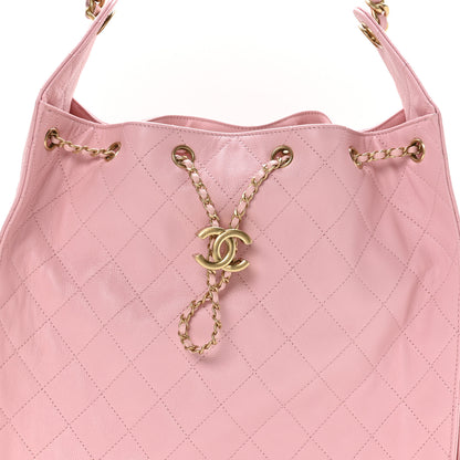 Chanel Caviar Quilted Medium Chanel 25 Handbag Light Pink 9 of 11