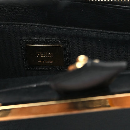 Fendi Vitello Elite Regular 2Jours Tote Black 6 of 14
