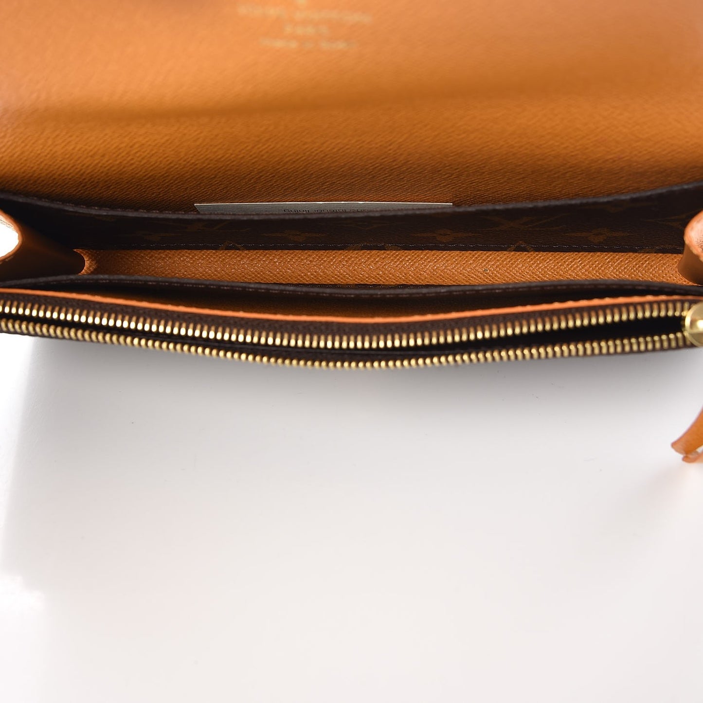 Monogram Emilie Wallet Safran
