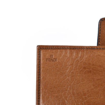 Fendi Zucca Continental Strap Wallet Tobacco 7 of 9