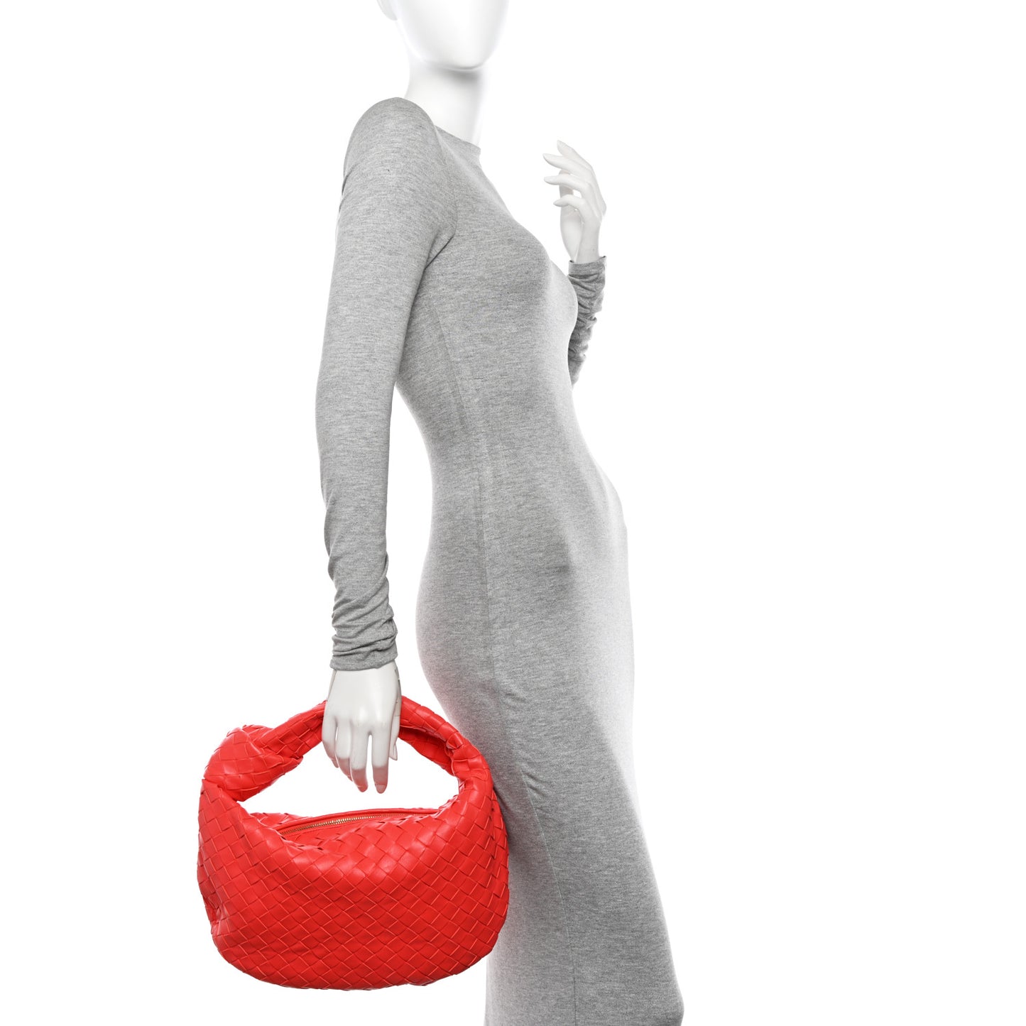 Nappa Intrecciato Teen Jodie Hobo Sunburst