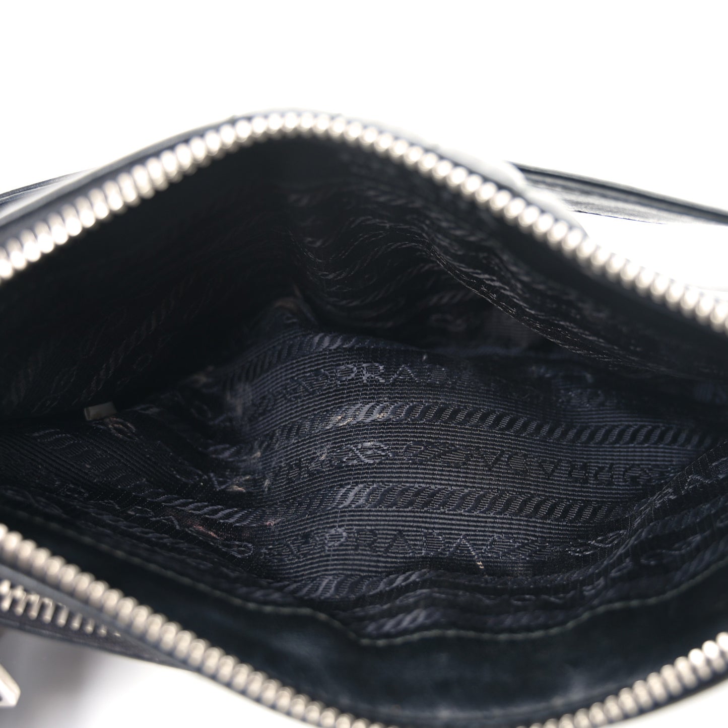 Soft Calfskin Impunture Diagramme Belt Bag Black