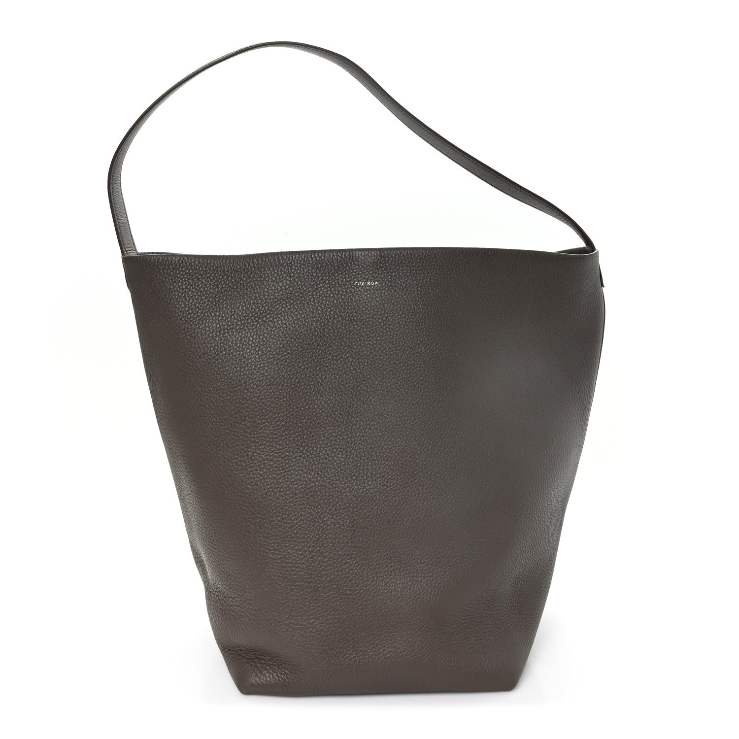 The Row Grained Calfskin Large N/S Park Tote Elephant 1 of 9
